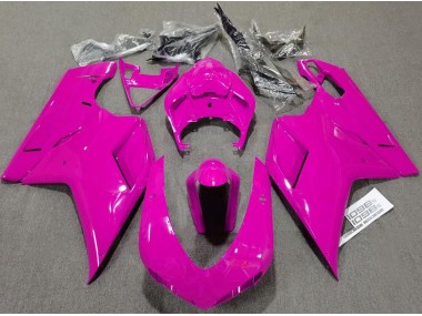 2007-2012 Plain Gloss Pink Ducati 848 1098 1198 Motorcycle Fairing UK