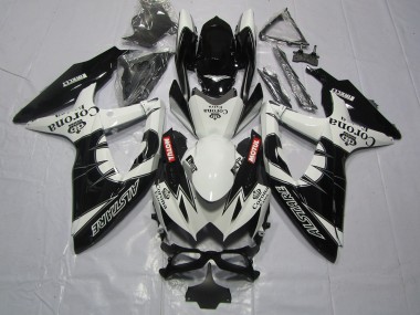 2008-2010 Black Corona Suzuki GSXR 600-750 Motorcycle Fairing UK