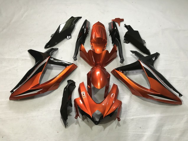 2008-2010 Burnt Orange Suzuki GSXR 600-750 Motorcycle Fairing UK