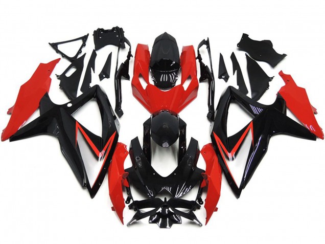 2008-2010 Custom Red OEM Style Suzuki GSXR 600-750 Motorcycle Fairing UK