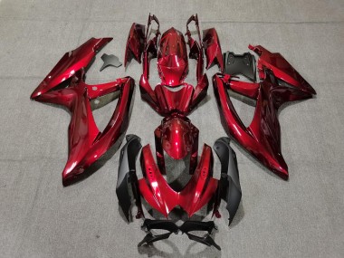 2008-2010 Deep Red Suzuki GSXR 600-750 Motorcycle Fairing UK