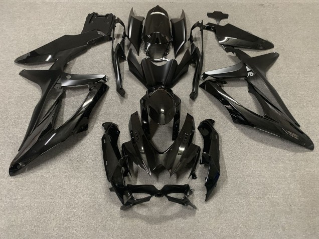 2008-2010 Gloss Black Suzuki GSXR 600-750 Motorcycle Fairing UK