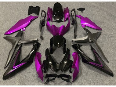 2008-2010 Gloss Pink & Green R Suzuki GSXR 600-750 Motorcycle Fairing UK