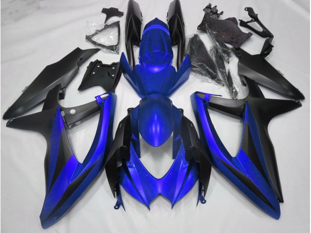 2008-2010 Matte Blue No R Suzuki GSXR 600-750 Motorcycle Fairing UK