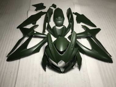 2008-2010 Matte Green Suzuki GSXR 600-750 Motorcycle Fairing UK