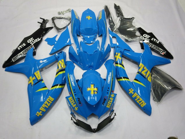 2008-2010 Rizla Suzuki GSXR 600-750 Motorcycle Fairing UK