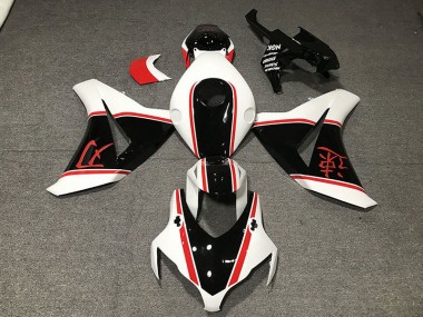 2008-2011 Gloss White Red and Black Honda CBR1000RR Motorcycle Fairing UK