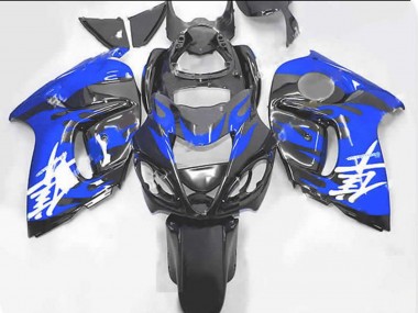 2008-2019 Blue and Grey Suzuki GSXR 1300 Motorcycle Fairing UK