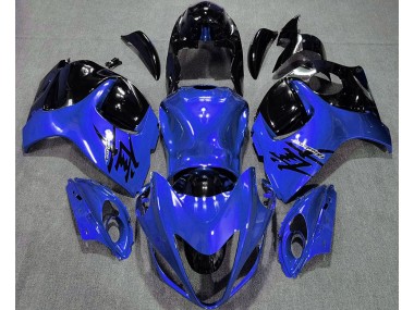 2008-2019 Gloss Blue and Black Suzuki GSXR 1300 Motorcycle Fairing UK