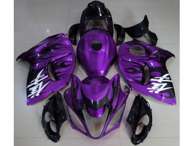 2008-2019 Gloss Purple & Black Suzuki GSXR 1300 Motorcycle Fairing UK