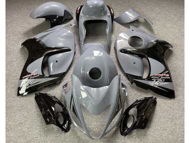 2008-2019 Nardo Grey & Black Suzuki GSXR 1300 Motorcycle Fairing UK