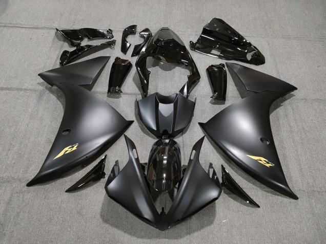 2009-2012 Black and Gold Yamaha R1 Motorcycle Fairing UK