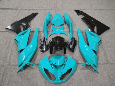 2009-2012 Blue Kawasaki ZX6R Motorcycle Fairing UK