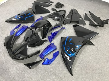 2009-2012 Blue Panther Yamaha R1 Motorcycle Fairing UK