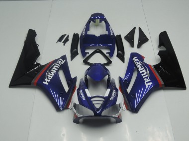 2009-2012 Blue and Red Gloss Triumph Daytona 675 Motorcycle Fairing UK