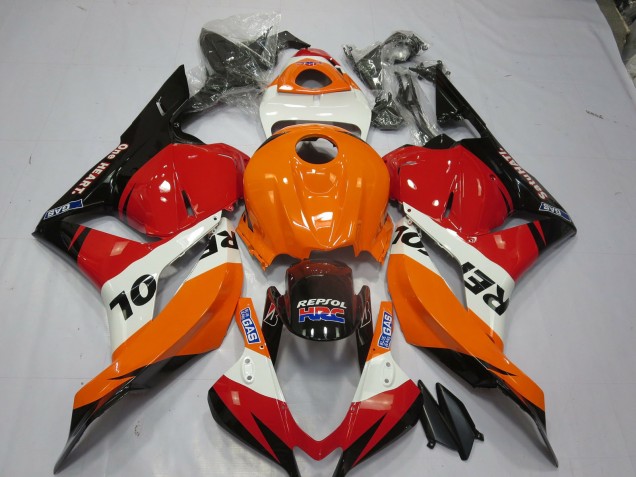 2009-2012 Classic Repsol Style 2 Honda CBR600RR Motorcycle Fairing UK