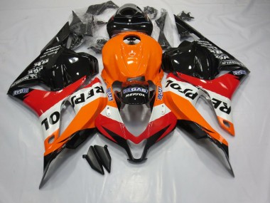 2009-2012 Classic Repsol Style Honda CBR600RR Motorcycle Fairing UK