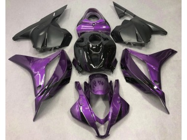 2009-2012 Deep Purple with Black Honda CBR600RR Motorcycle Fairing UK