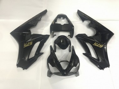 2009-2012 Gloss Black & Gold Triumph Daytona 675 Motorcycle Fairing UK