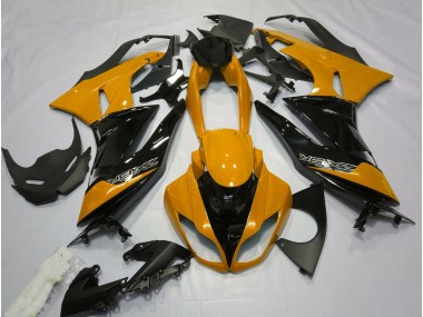 2009-2012 Gloss Orange and Black Kawasaki ZX6R Motorcycle Fairing UK