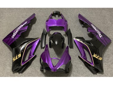 2009-2012 Gloss Purple and Black Triumph Daytona 675 Motorcycle Fairing UK