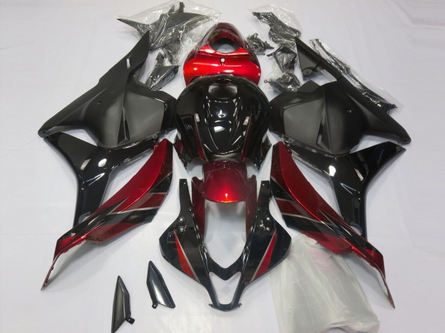 2009-2012 Gloss Red and Black Honda CBR600RR Motorcycle Fairing UK