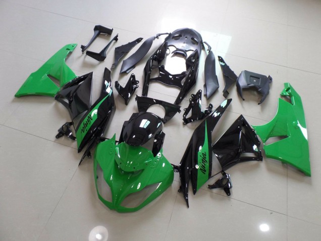 2009-2012 Green Black Ninja Kawasaki ZX6R Motorcycle Fairing UK