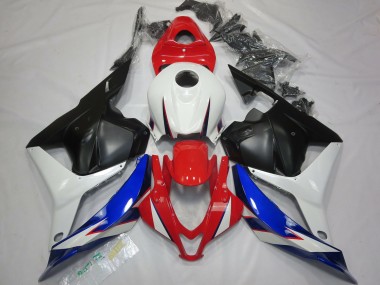 2009-2012 OEM Style Black White Red and Blue Honda CBR600RR Motorcycle Fairing UK