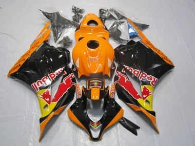 2009-2012 Orange Red Bull Honda CBR600RR Motorcycle Fairing UK