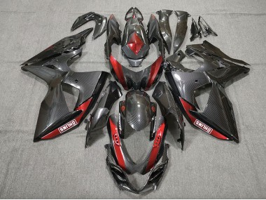 2009-2016 Carbon Fiber Red Suzuki GSXR 1000 Motorcycle Fairing UK