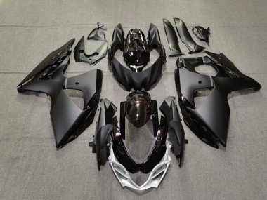 2009-2016 Plain Matte and Gloss Black Suzuki GSXR 1000 Motorcycle Fairing UK