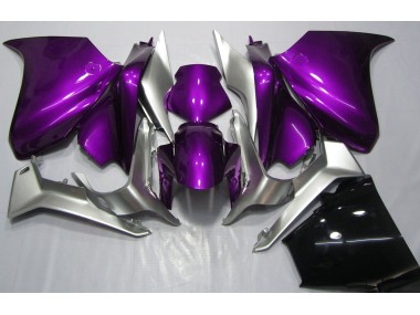 2010-2013 Deep Purple and Silver Honda VFR1200 Motorcycle Fairing UK