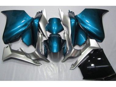 2010-2013 Light Blue and Silver Honda VFR1200 Motorcycle Fairing UK