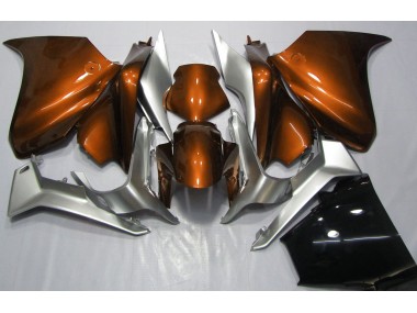 2010-2013 Orange and Silver Honda VFR1200 Motorcycle Fairing UK