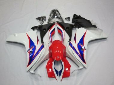 2011-2012 Blue White Red Honda CBR600F Motorcycle Fairing UK