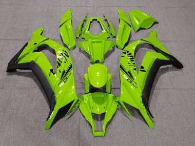 2011-2015 Gloss Green & Black Kawasaki ZX10R Motorcycle Fairing UK