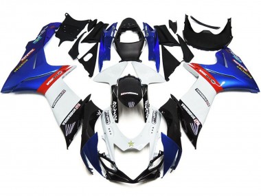 2011-2020 Custom with Blue and Red Suzuki GSXR 600-750 Motorcycle Fairing UK