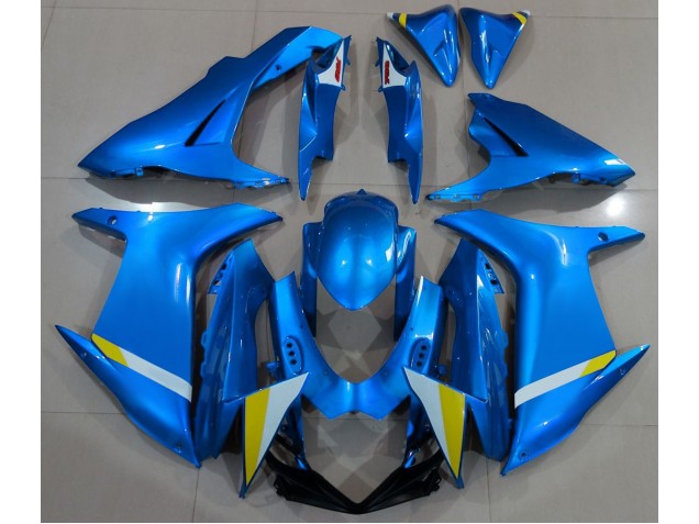 2011-2020 Full Gloss Light Blue Suzuki GSXR 600-750 Motorcycle Fairing UK