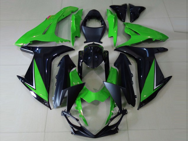 2011-2020 Gloss Green and Black Suzuki GSXR 600-750 Motorcycle Fairing UK