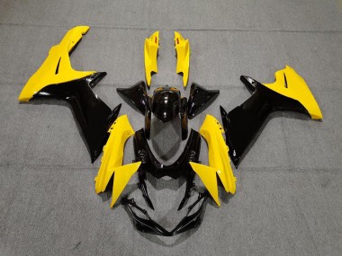 2011-2020 Gloss Yellow and Black Suzuki GSXR 600-750 Motorcycle Fairing UK