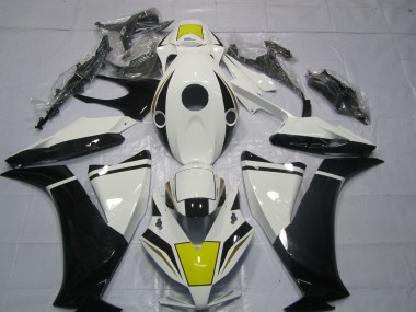 2012-2016 Black and White Honda CBR1000RR Motorcycle Fairing UK