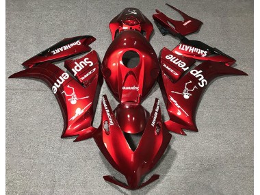 2012-2016 Deep Red Custom Honda CBR1000RR Motorcycle Fairing UK