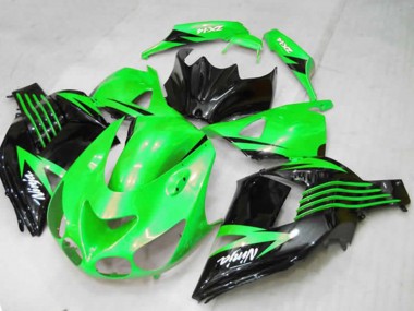 2012-2019 Green Kawasaki ZX14R Motorcycle Fairing UK