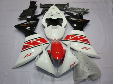 2013-2014 Red White and Black Yamaha R1 Motorcycle Fairing UK