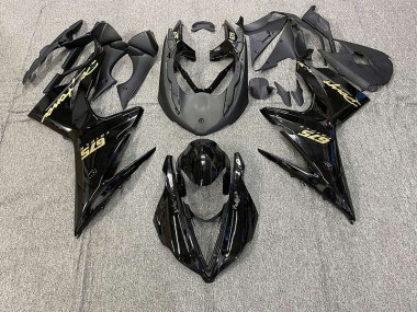 2013-2016 Gloss Black w Gold Triumph Daytona 675 Motorcycle Fairing UK