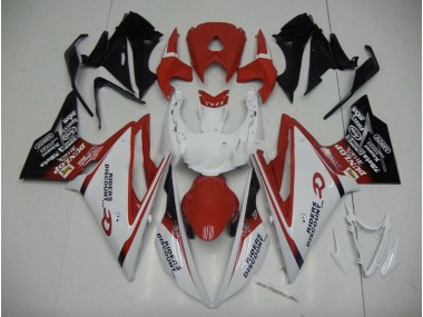 2013-2016 Red black Fade Triumph Daytona 675 Motorcycle Fairing UK