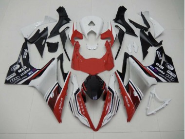 2013-2016 Red white and Black Style Triumph Daytona 675 Motorcycle Fairing UK