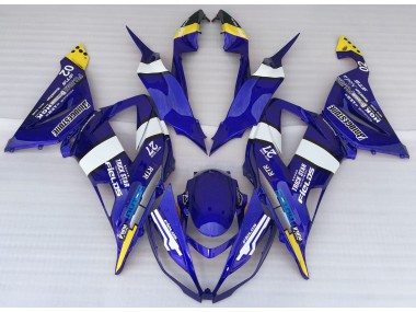 2013-2018 Blue Style Kawasaki ZX6R Motorcycle Fairing UK