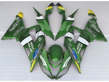 2013-2018 Green Style Kawasaki ZX6R Motorcycle Fairing UK