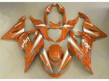 2013-2018 Orange Ninja Kawasaki ZX6R Motorcycle Fairing UK